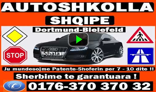 Autoshkolla Shqipe në Dortmund dhe Bielefeld