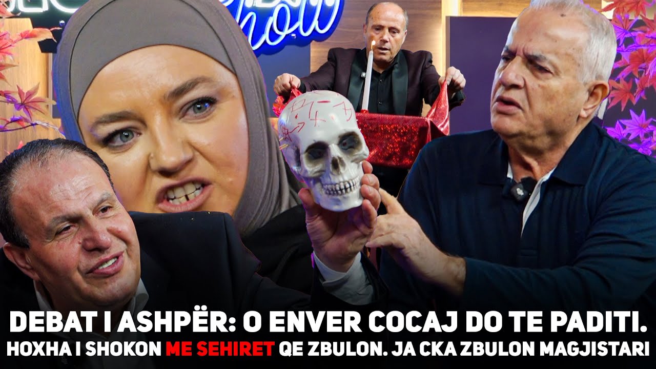 Kojshia Show- Debat i ashpër o Enver Cocaj do te paditi - Magjistari Edmondi shokon Hoxhën me magji.