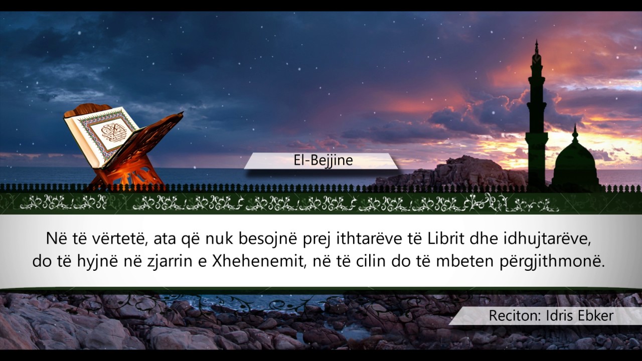 098 EL BEJINNE Kurani - Shqip