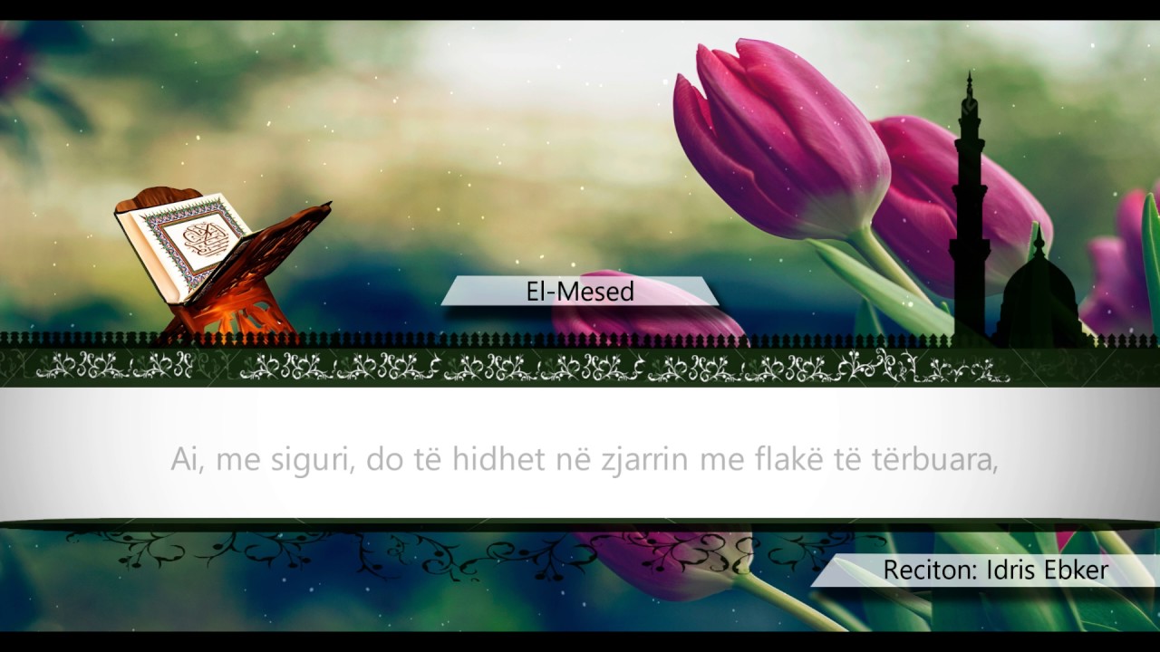 111 EL MESED - Kuran Shqip
